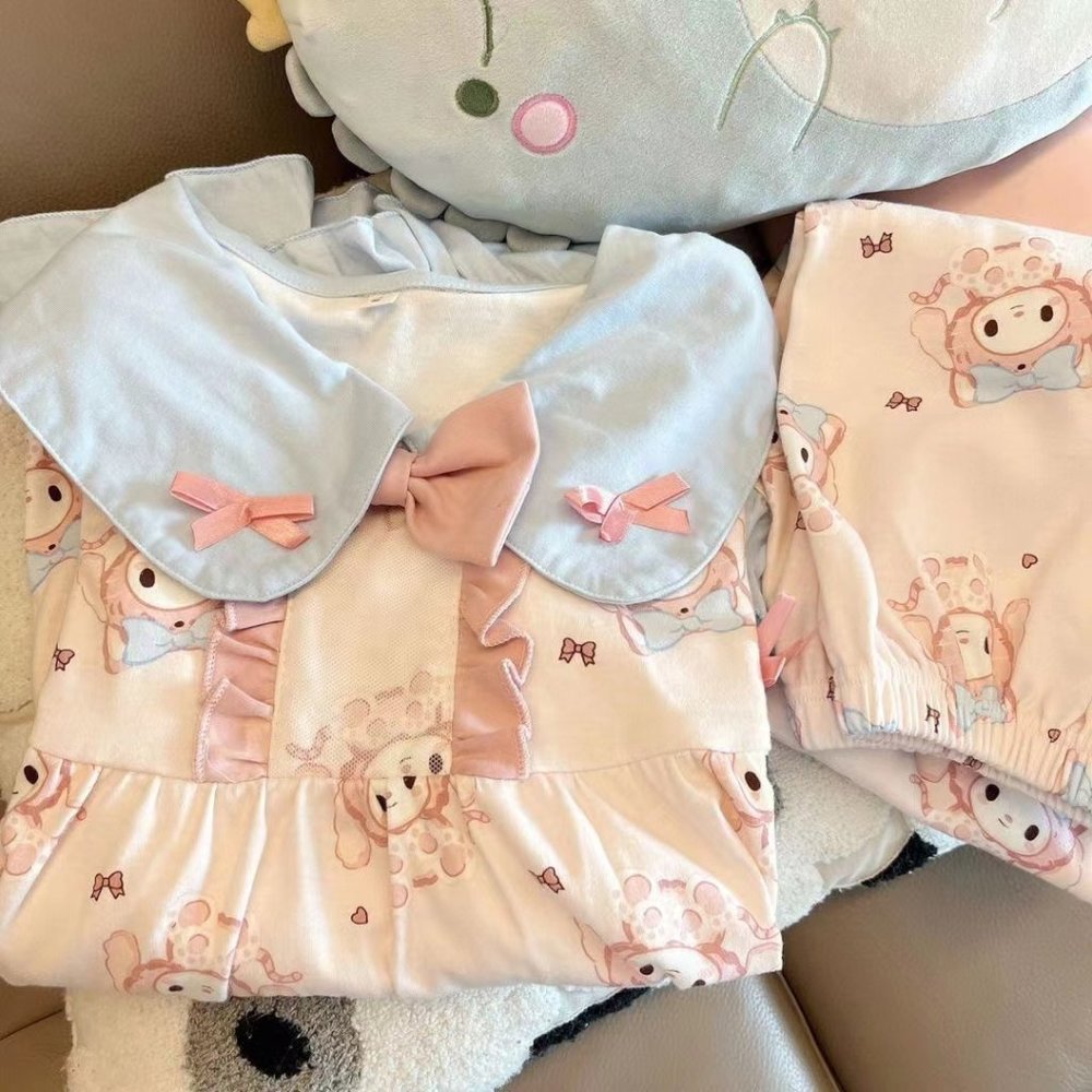 Cartoon pajamas